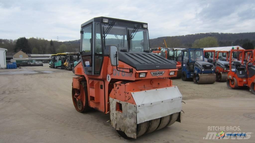 Hamm DV6K Super Combi rollers