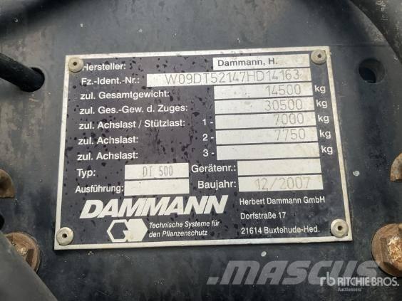 Dammann DT 5000 Self-propelled sprayers