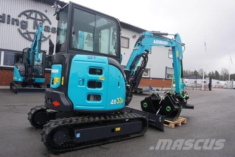 Airman AX 33 U Mini Excavators <7t (Mini Diggers)