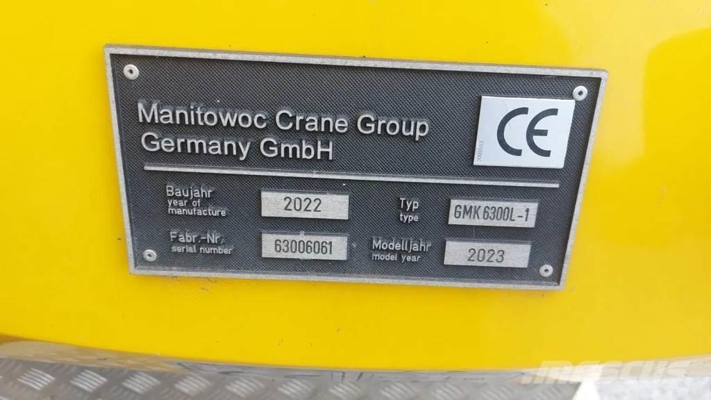 Grove GMK6300L-1 Mobile and all terrain cranes