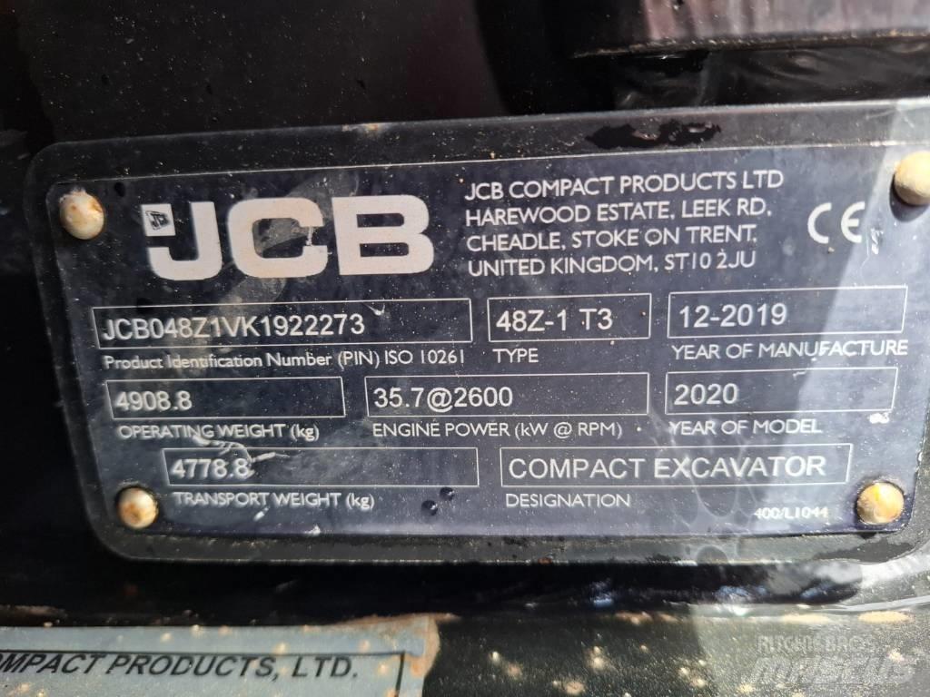 JCB 48 Z-1 Mini Excavators <7t (Mini Diggers)