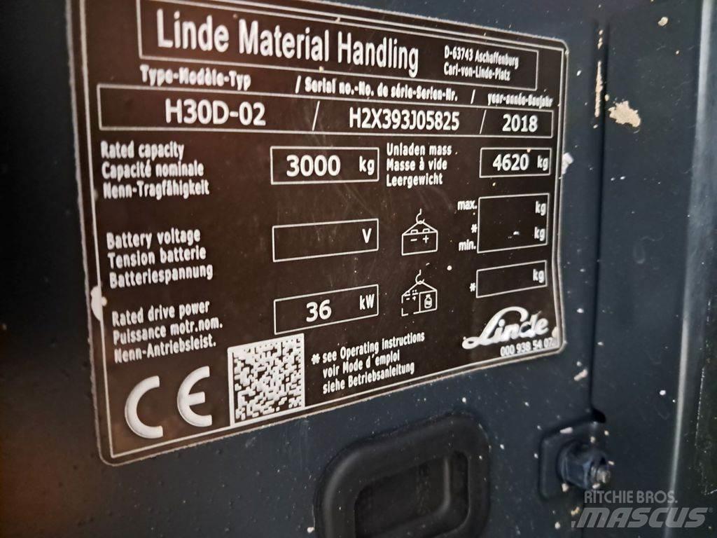 Linde H30D-02 Diesel Forklifts