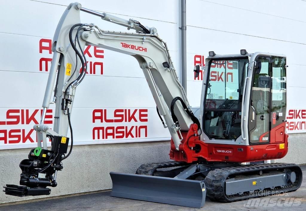 Takeuchi TB 260 Mini Excavators <7t (Mini Diggers)