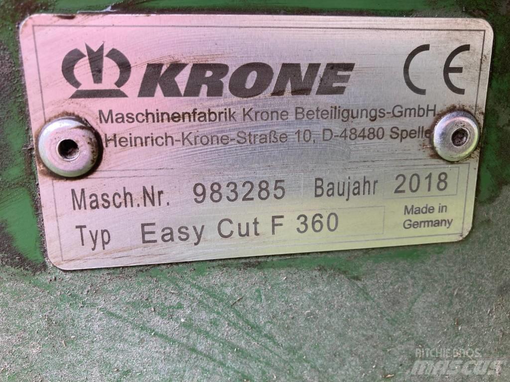 Krone Easy Cut F 360 Mowers