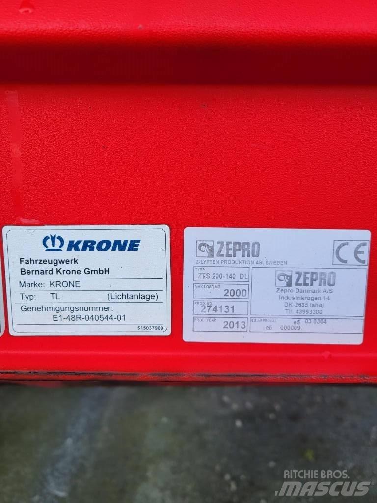 Krone SDP 27 Curtain  trailers
