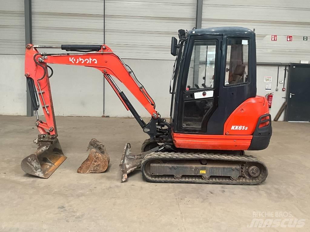 Kubota KX 61-3 Mini Excavators <7t (Mini Diggers)