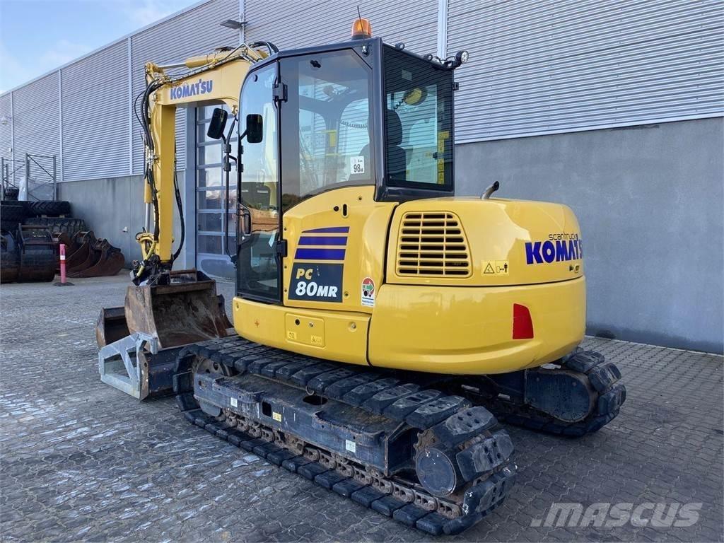 Komatsu PC80MR-5EO Wheeled Excavators