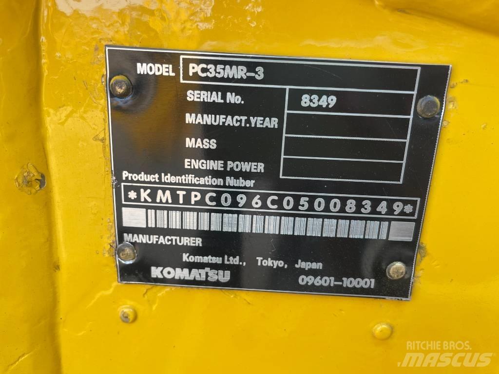 Komatsu PC 35 Mini Excavators <7t (Mini Diggers)