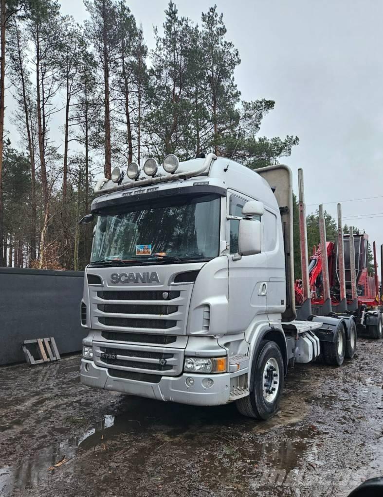 Scania R 730 Log trucks