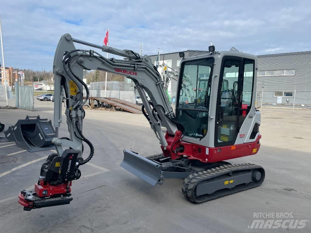 Takeuchi TB 225 Mini Excavators <7t (Mini Diggers)