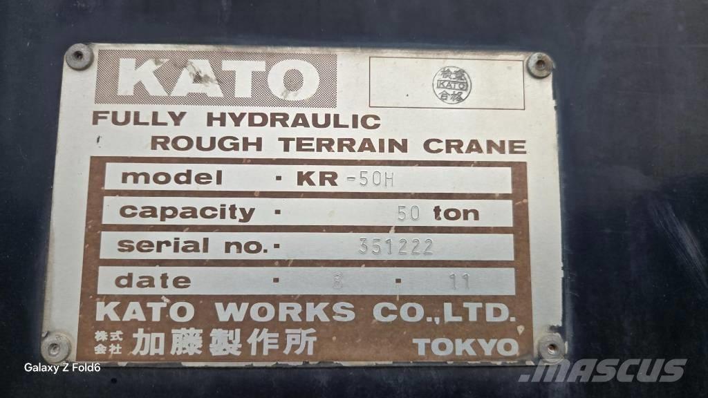 Kato KR 50 H Rough Terrain Cranes