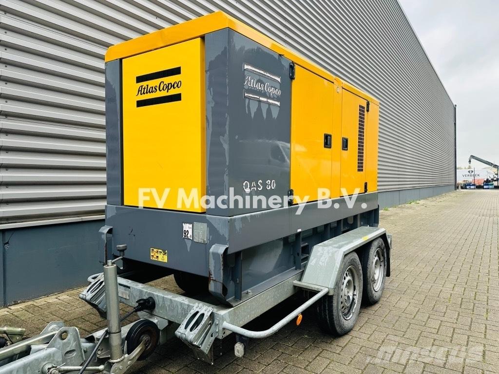 Atlas Copco QAS 80 Diesel Generators