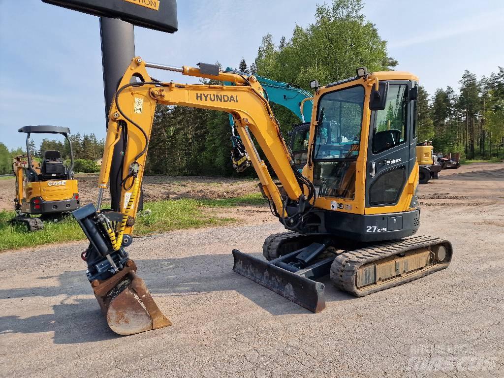Hyundai Robex 27 Z-9 Mini Excavators <7t (Mini Diggers)