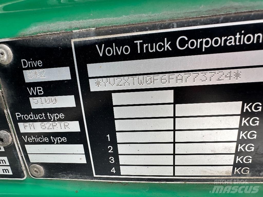 Volvo FM 420 8x2/4 Hook lift trucks