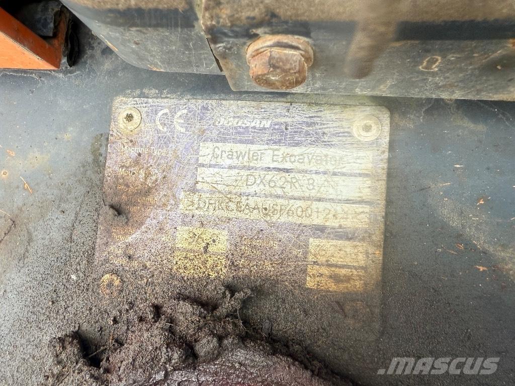 Doosan DX 62 R-3 Mini Excavators <7t (Mini Diggers)