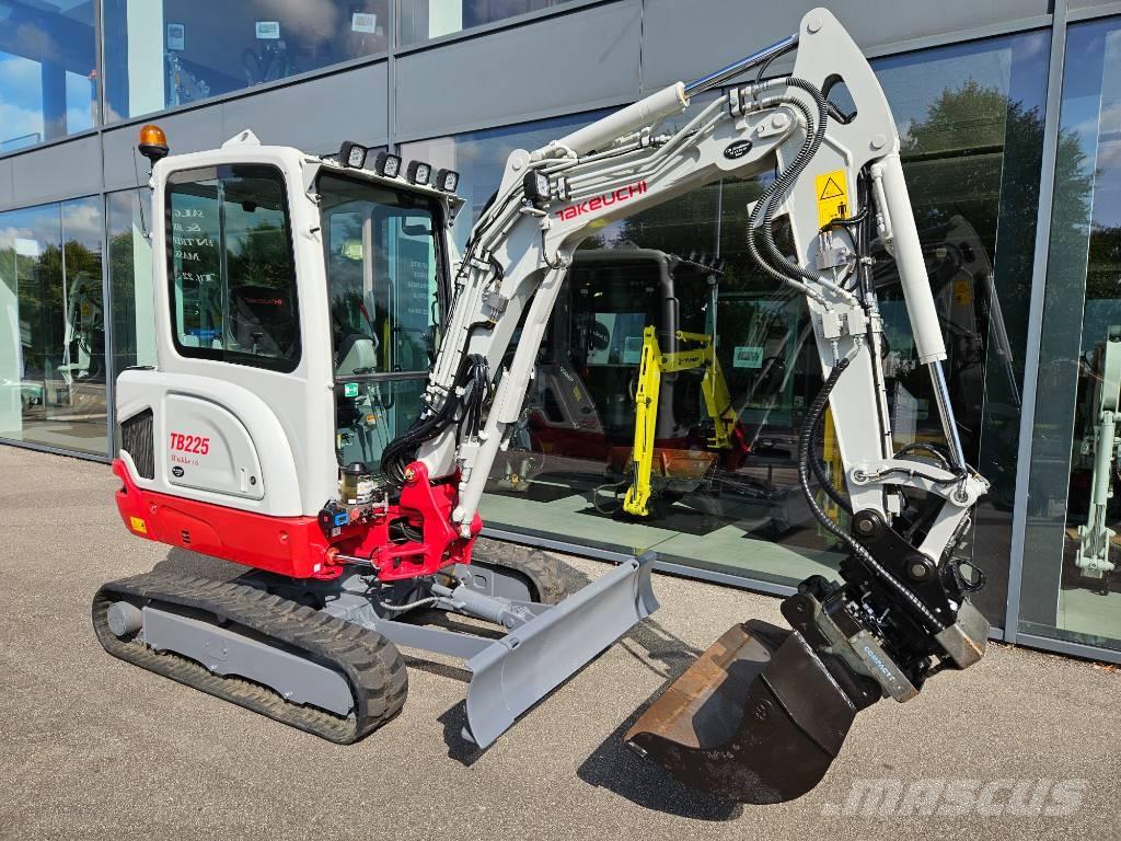 Takeuchi TB 225 Mini Excavators <7t (Mini Diggers)