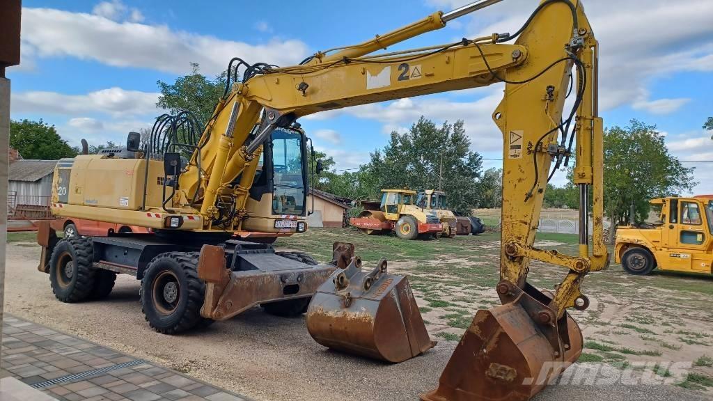 Komatsu PW 220-7 Wheeled Excavators