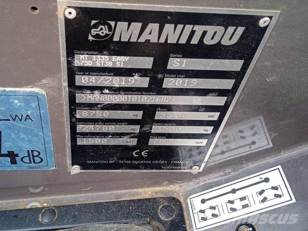 Manitou MT 1335 Telescopic Handlers