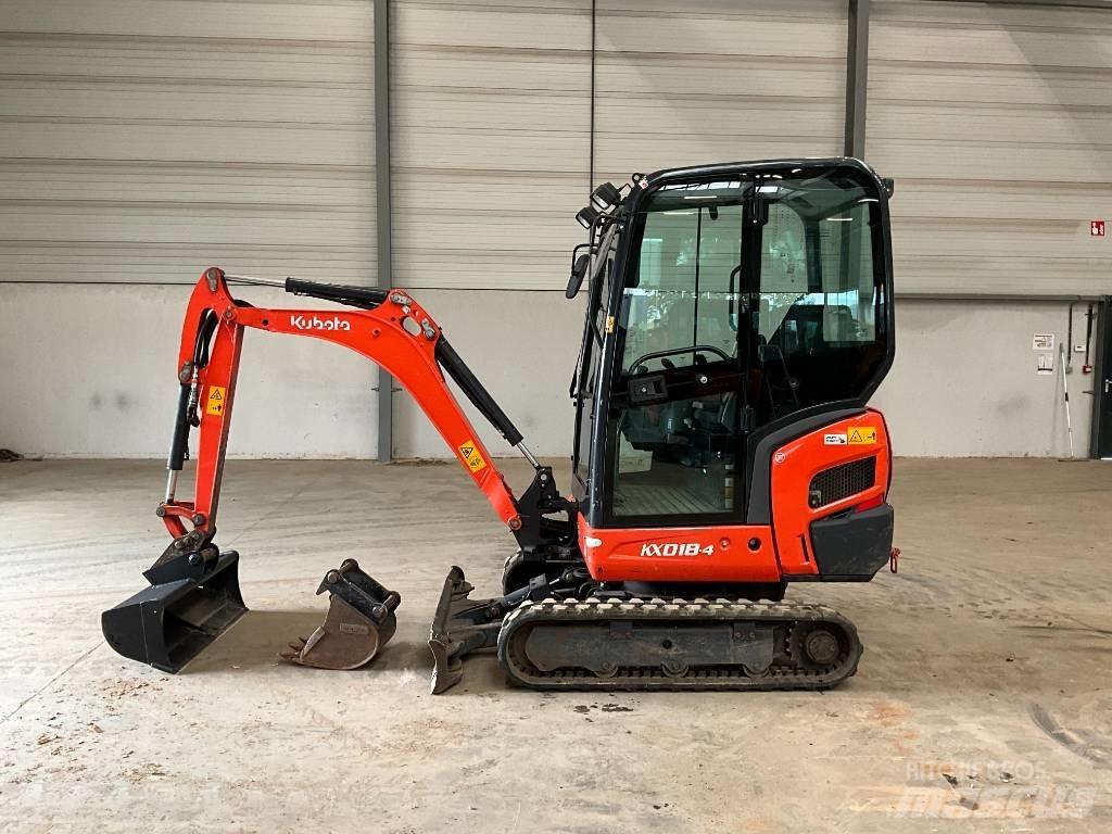 Kubota KX 018-4 Mini Excavators <7t (Mini Diggers)