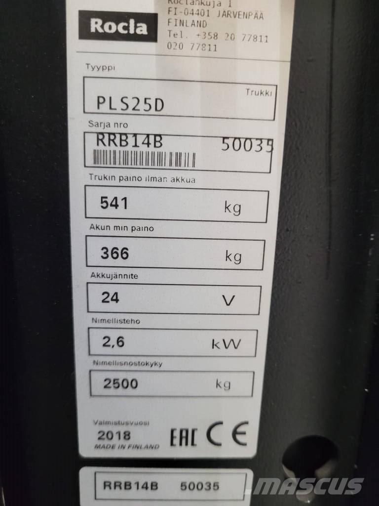 Rocla PLS25D Low lift order picker