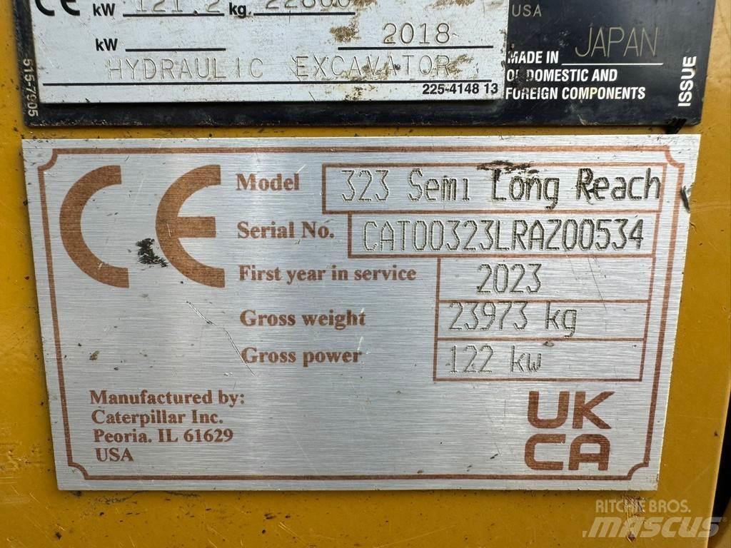 CAT 323 07A Special excavators