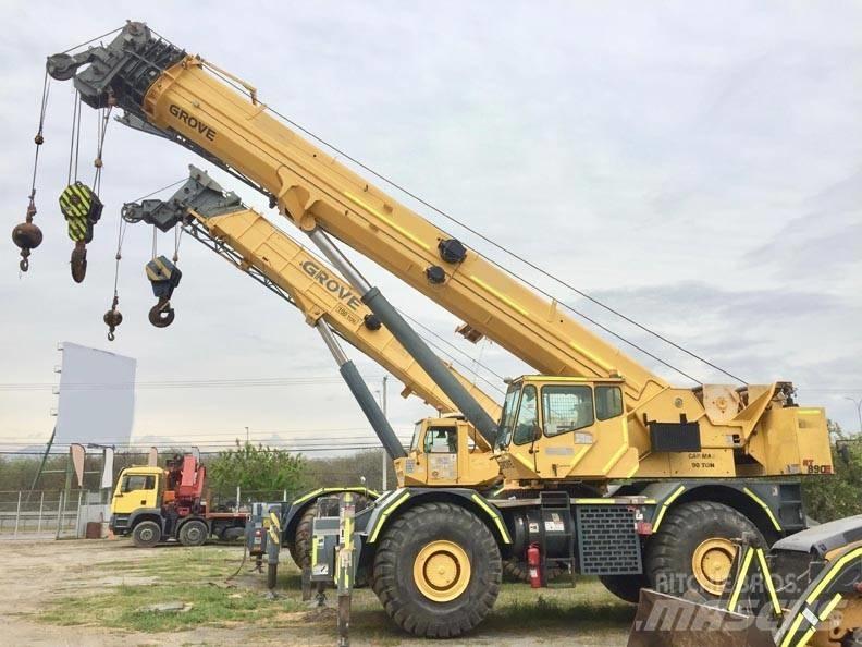 Grove RT 890 E Mobile and all terrain cranes