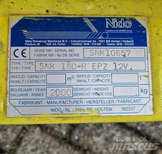 Nido SNK 180-R EPZ Snow Blades And Plows