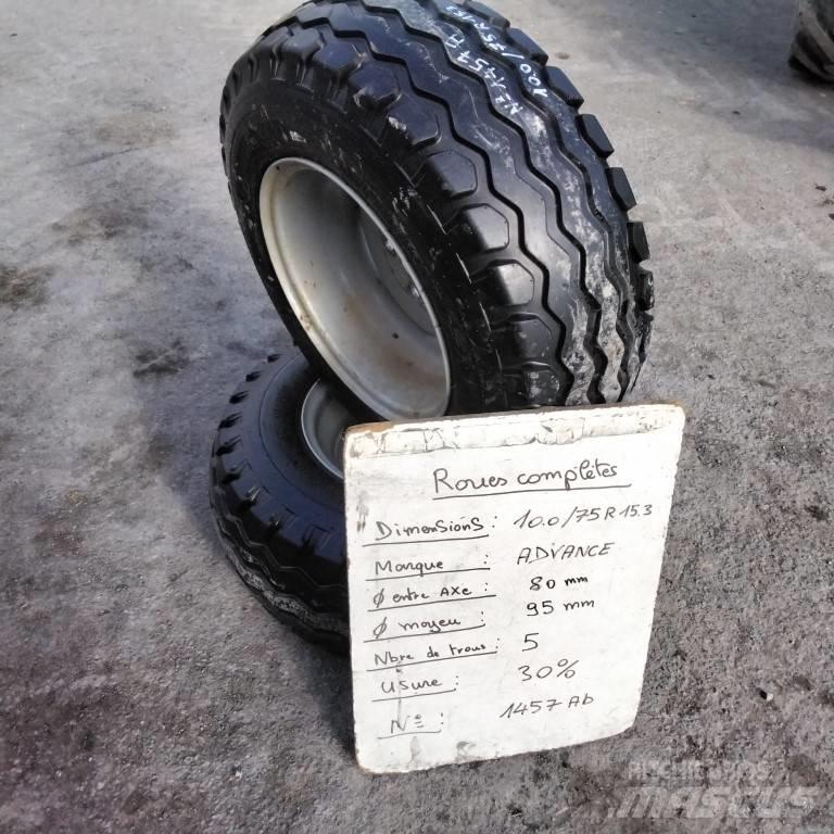 Advance 10.0/75R15.3 Tires, wheels and rims