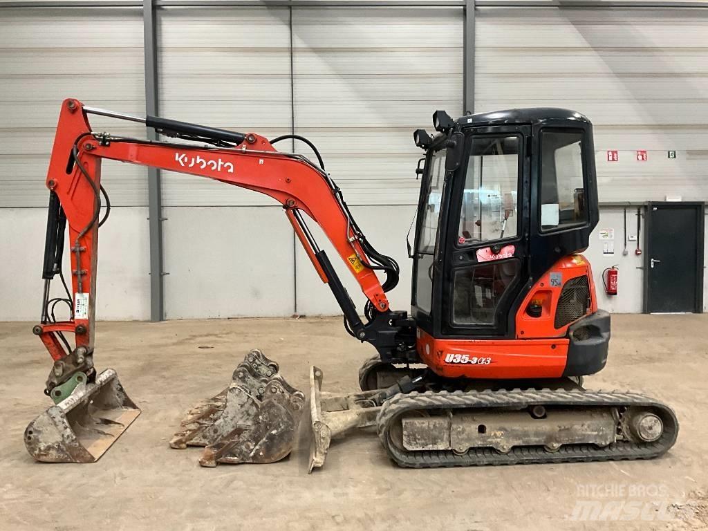 Kubota U 35-3 A 3 Mini Excavators <7t (Mini Diggers)