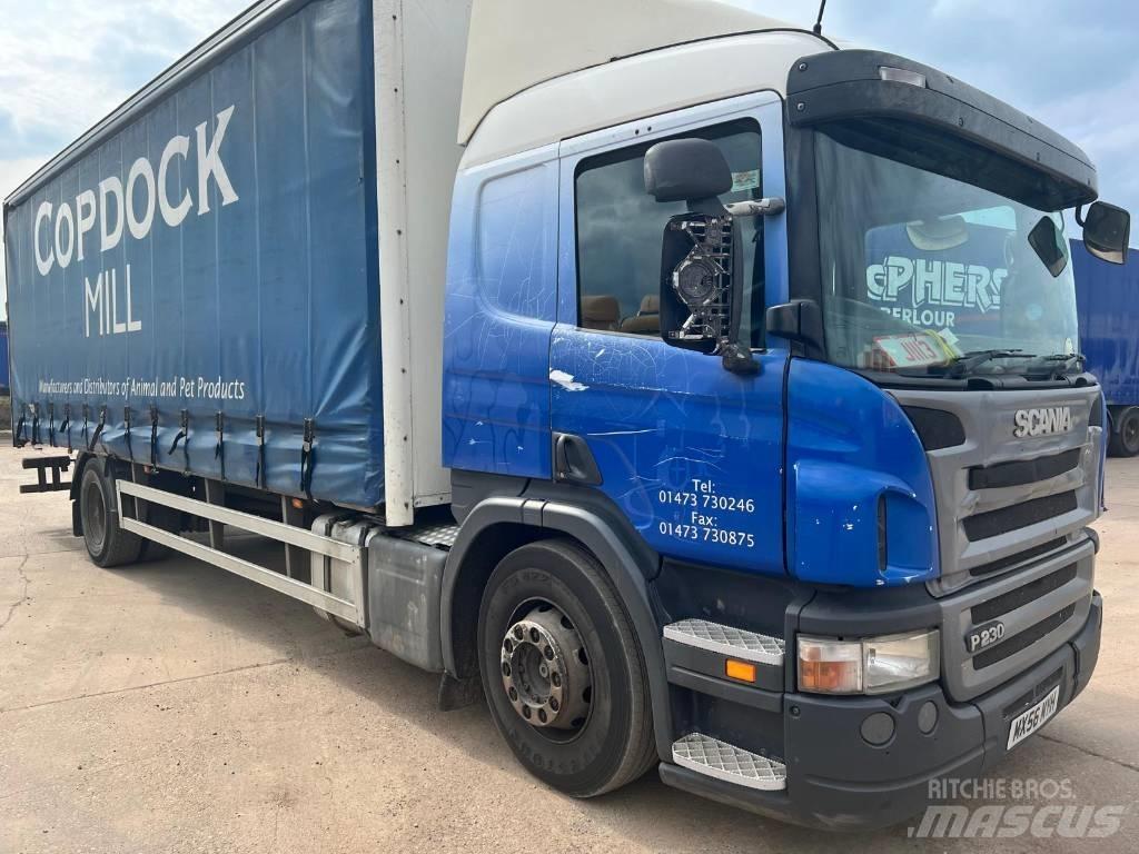 Scania P 230 Curtain Side Trucks