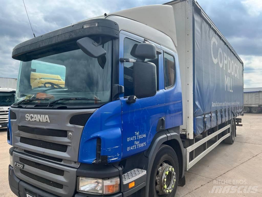 Scania P 230 Curtain Side Trucks