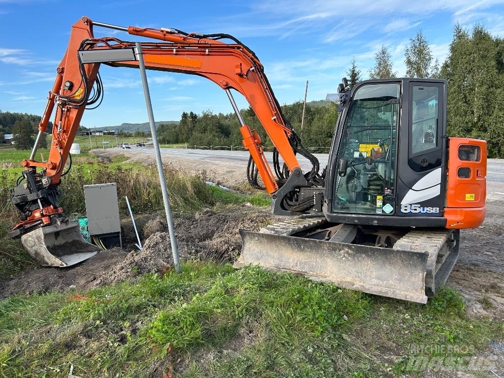 Hitachi ZX 85 US B-6 Mini excavators  7t - 12t