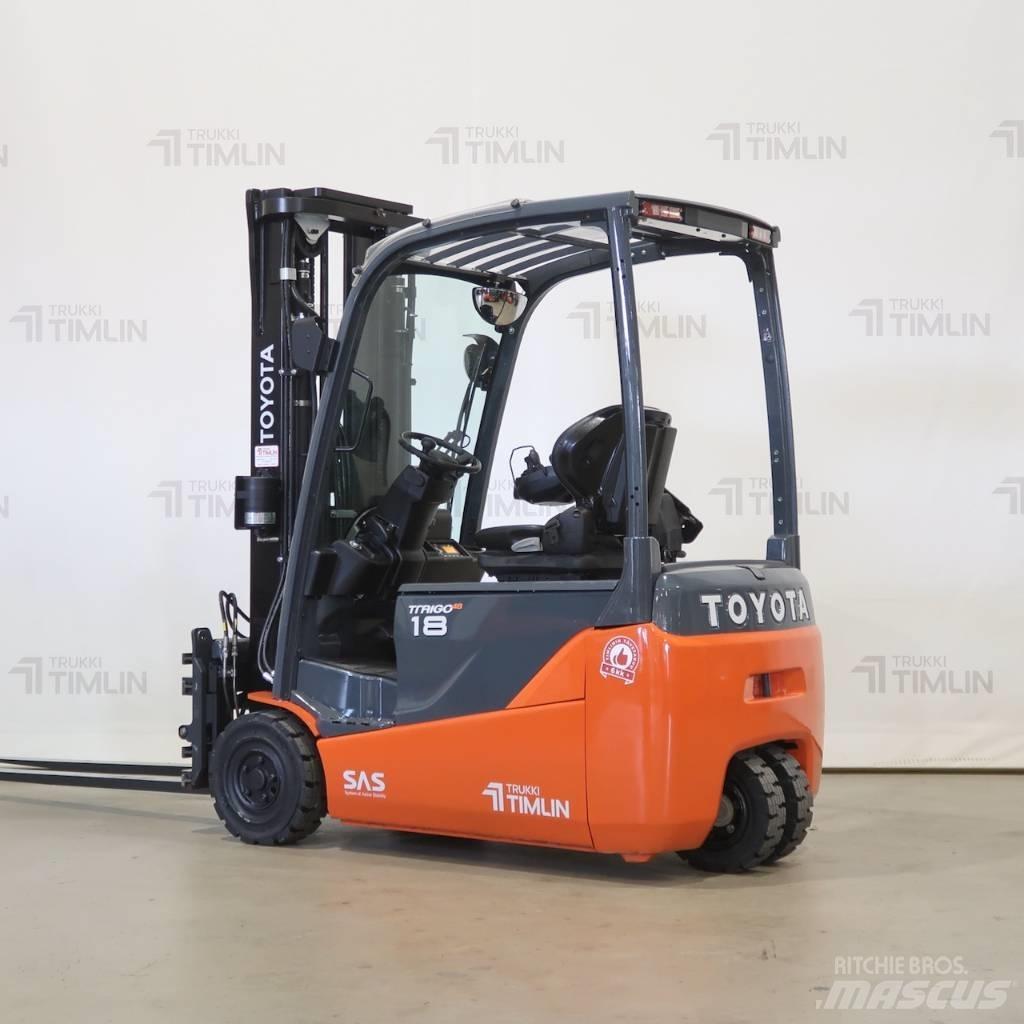 Toyota 8FBE18T Electric Forklifts