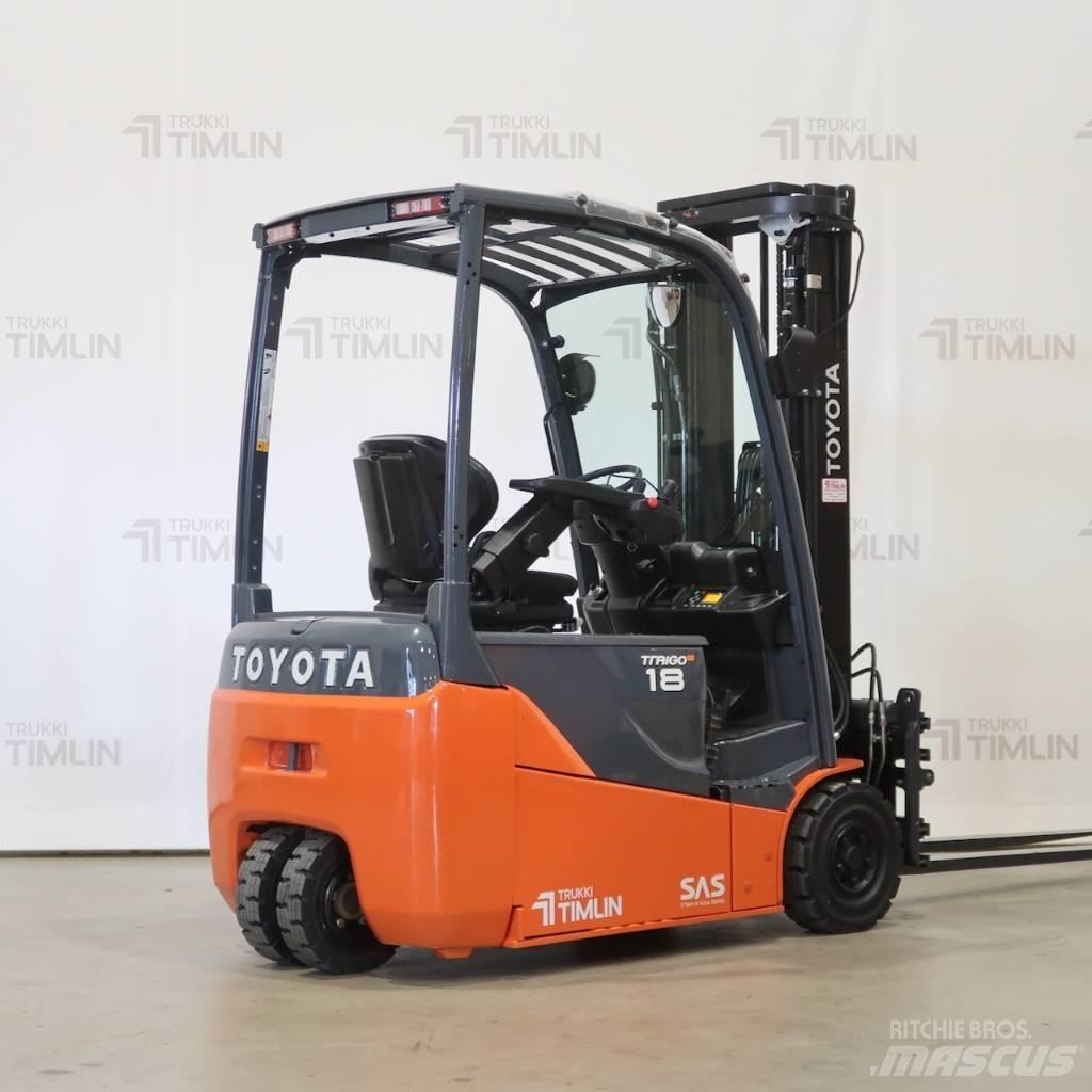 Toyota 8FBE18T Electric Forklifts