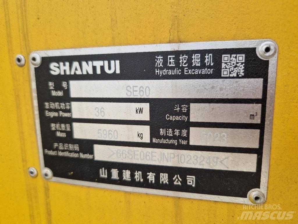 Shantui SE60 Mini Excavators <7t (Mini Diggers)