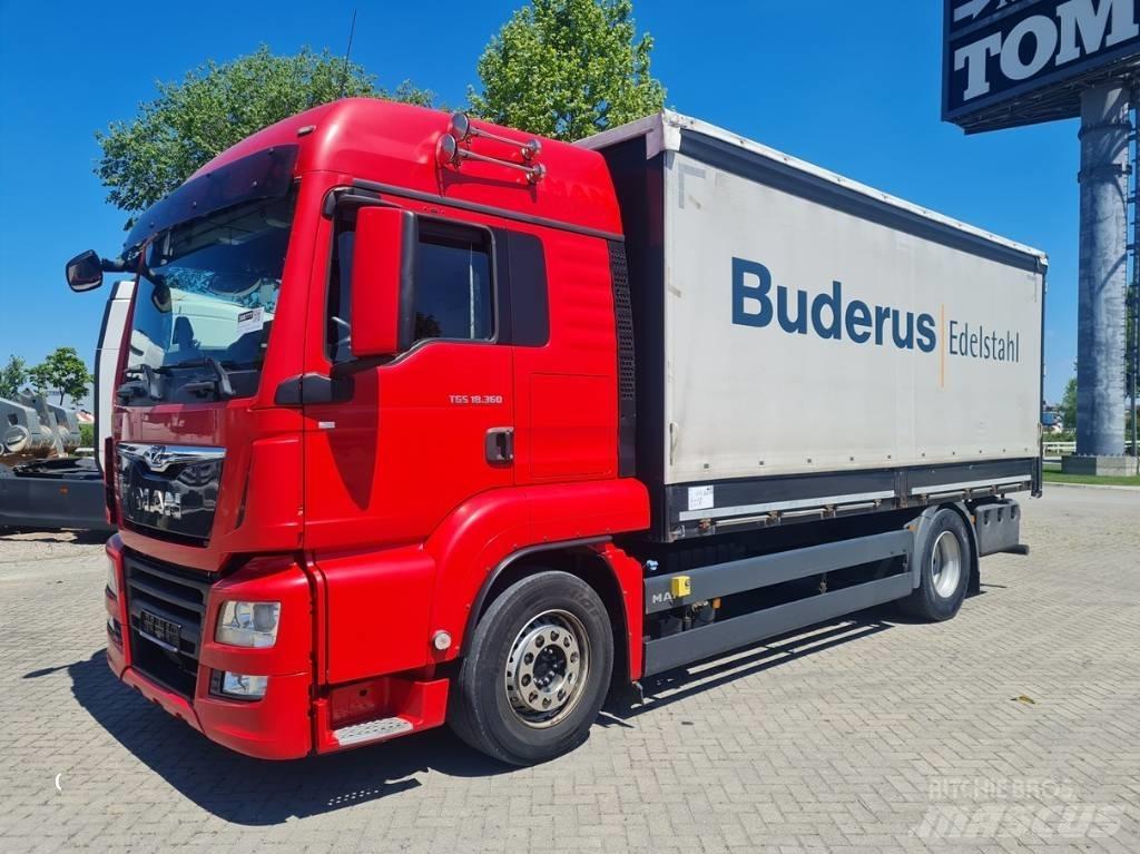 MAN TGS 18.360 / 6.1m Curtain Side Trucks