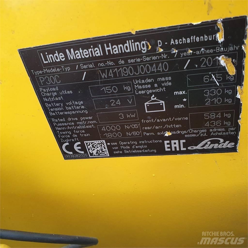 Linde P30C Tow Trucks / Wreckers