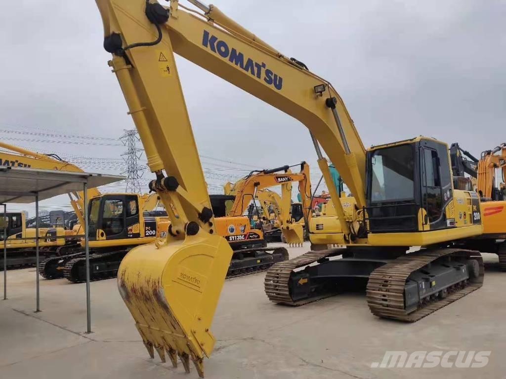 Komatsu PC 200 Crawler Excavators