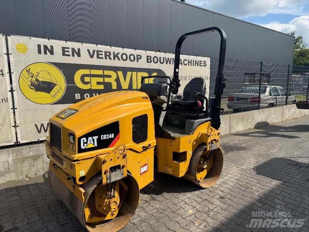 CAT CB 24 B Twin drum rollers