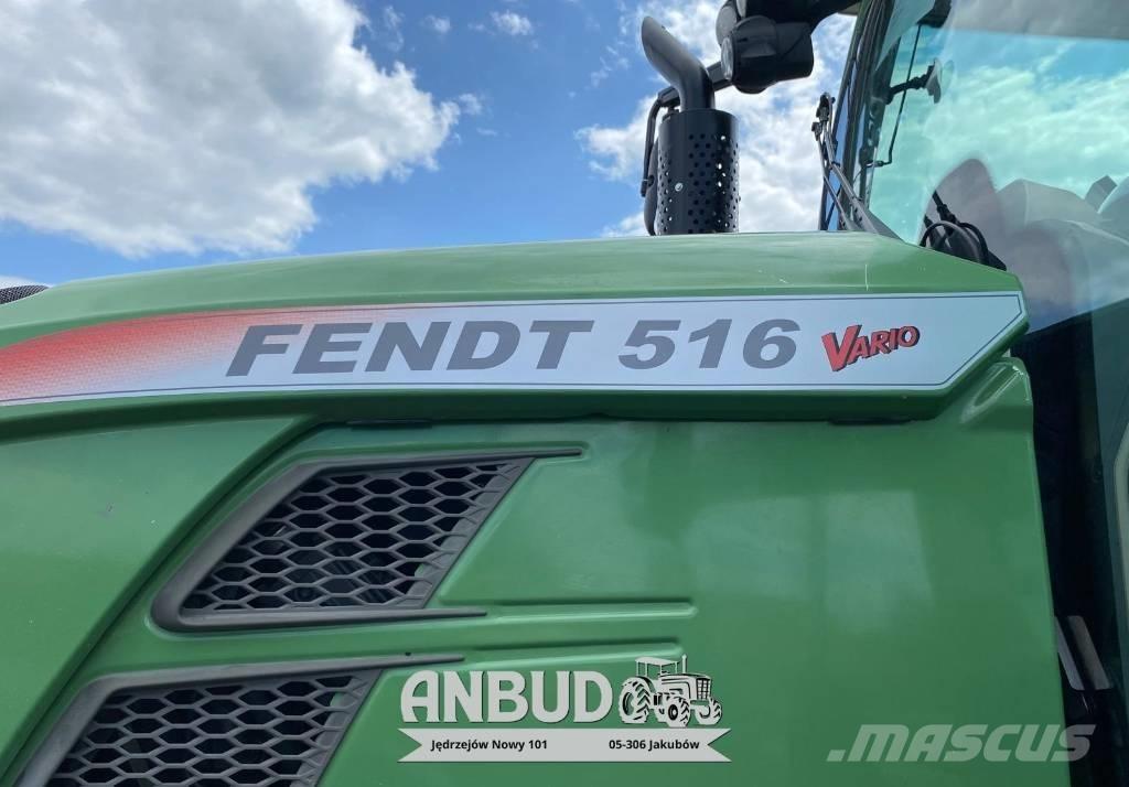 Fendt 516 Vario Tractors