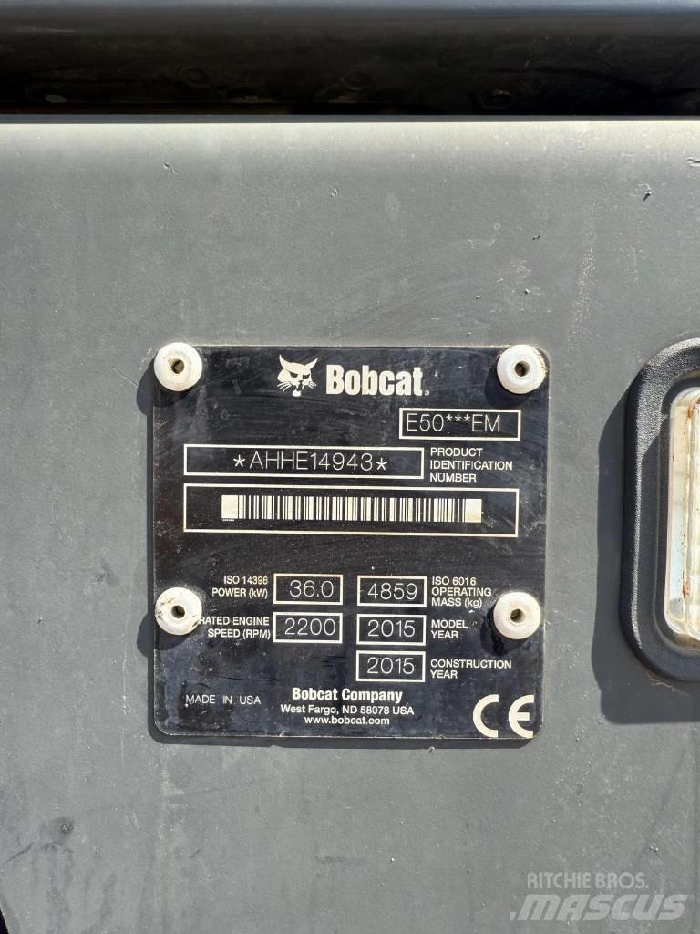 Bobcat E 50 EM Mini Excavators <7t (Mini Diggers)