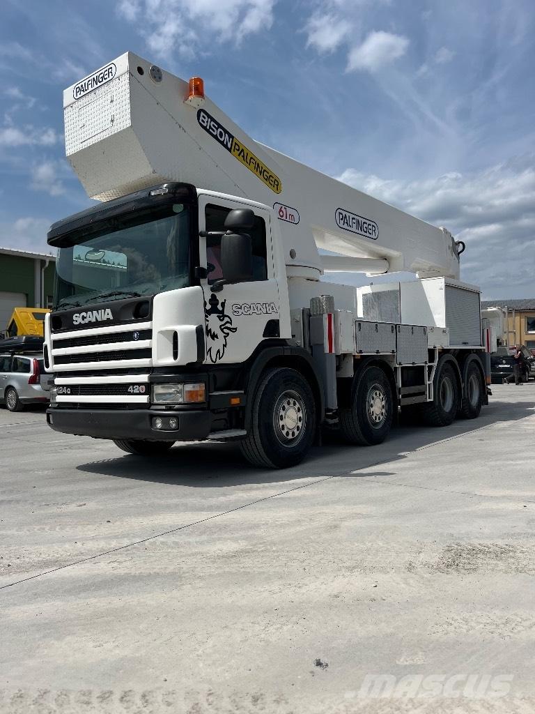 Scania 124 G 420 Boom / Crane / Bucket Trucks