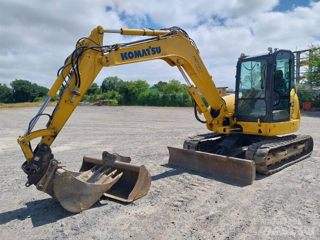 Komatsu PC80MR-5 Mini excavators  7t - 12t