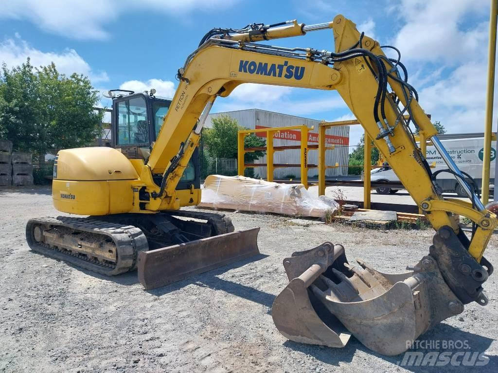 Komatsu PC80MR-5 Mini excavators  7t - 12t
