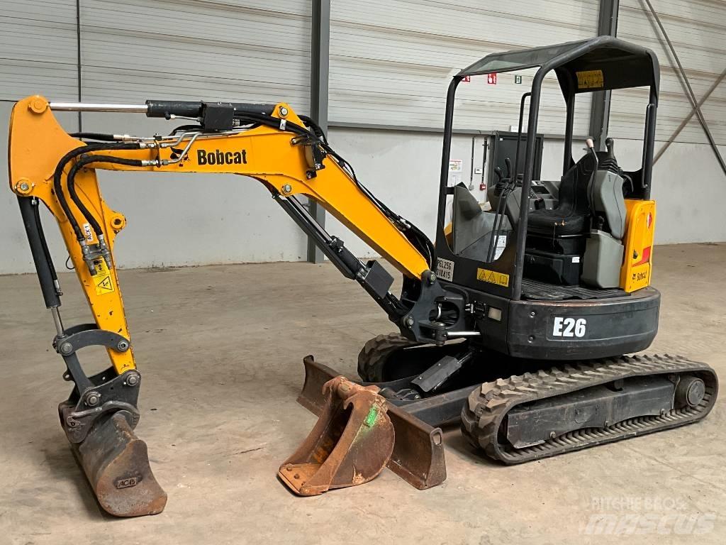 Bobcat E 26 Mini Excavators <7t (Mini Diggers)