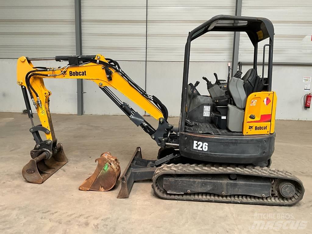 Bobcat E 26 Mini Excavators <7t (Mini Diggers)