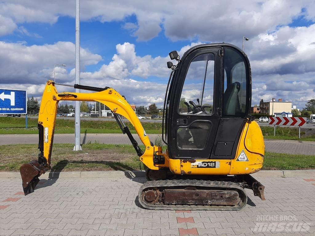 JCB 8018 Mini Excavators <7t (Mini Diggers)