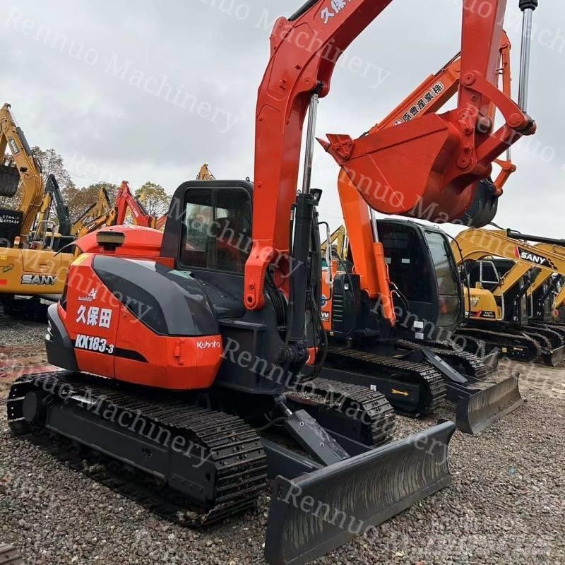 Kubota KX183 Mini Excavators <7t (Mini Diggers)