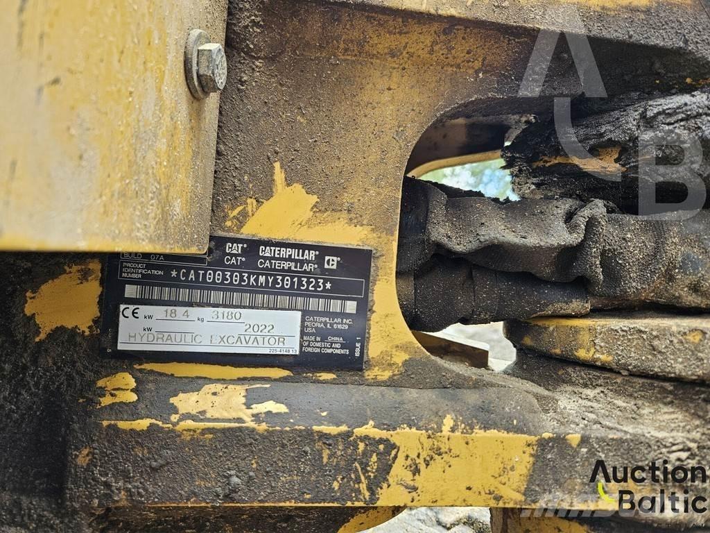 CAT 303 CR Mini Excavators <7t (Mini Diggers)