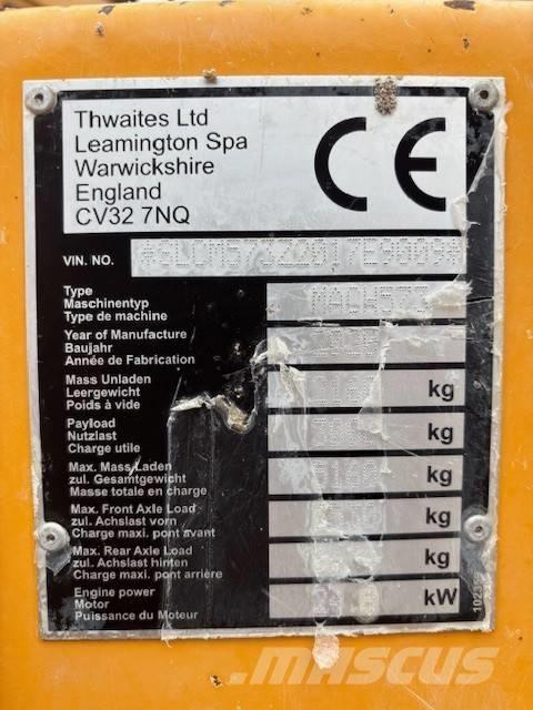 Thwaites MACH 573 Site Dumpers